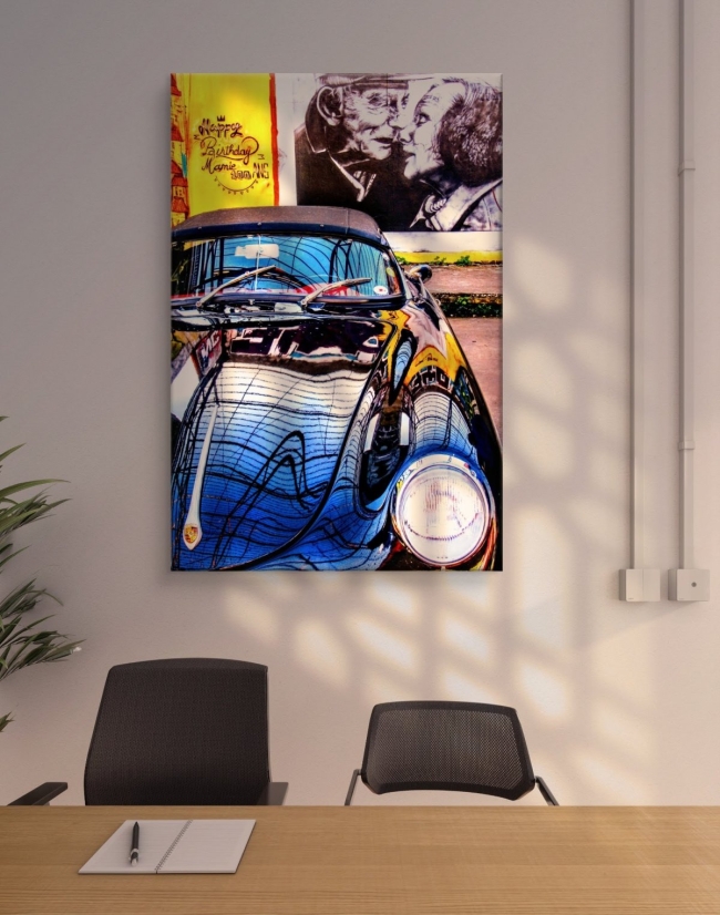 Photo 40x60 cm • joyeux anniversaire • PORSCHE • APR004 