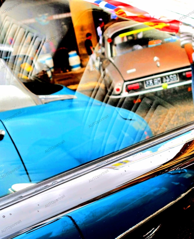 Photo 62x50 cm • double chevron • CITROEN • APR229